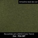 Ver imagem 5 de Poltrona Decorativa Iris Pes Madeira Linho Color Trend Tca 307 Moll