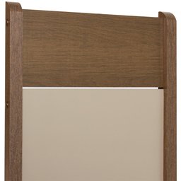 Conjunto Sala de Jantar Mesa Tampo de Madeira 6 Cadeiras Rustic/crema/bege Bahamas Madesa - 7