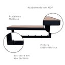 Ver imagem 6 de Porta Chaves Strassis Design Mdf Sd-3506 Preto