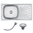 Ver imagem 1 de Cuba de Cozinha Gourmet Pia Aço Inox 75x40 Brinovar