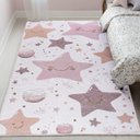 Ver imagem 2 de Tapete Infantil Atividade Educativo Dobrável Antiderrapante:estrelinha Areia/1,00x1,50m