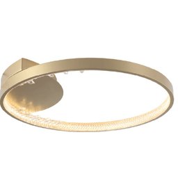 Plafon Milenium Dourado 50cm 31w 3000k - Oc027al - Bella - 1