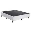 Ver imagem 1 de Base Cama Box Casal Branco 138x188