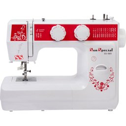 Máquina Costura Doméstica Ss-989 110V Mecânica Vermelha - Sun Special - 1