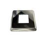 Canopla Quadrada Estampada 40x40mm Inox 304:polido - 1