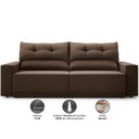 Ver imagem 3 de Sofá Lord 2,00m Retrátil e Reclinável Velosuede - Netsofas