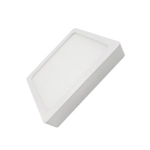Plafon LED Sobrepor 12W Bivolt 2700K Quadrado Ourolux