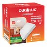 Plafon LED Sobrepor 12W Bivolt 2700K Quadrado Ourolux - 2