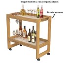 Ver imagem 7 de Carrinho Multiuso com Rodizios e Prateleira Ambientes Lola - Cores - Comprar Moveis em Casa: Perola