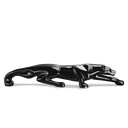 Ver imagem 2 de Escultura Pantera Ataque Grande, Jardim e Piscina 150 Cm:preto Brilho