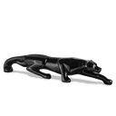 Ver imagem 1 de Escultura Pantera Ataque Grande, Jardim e Piscina 150 Cm:preto Brilho