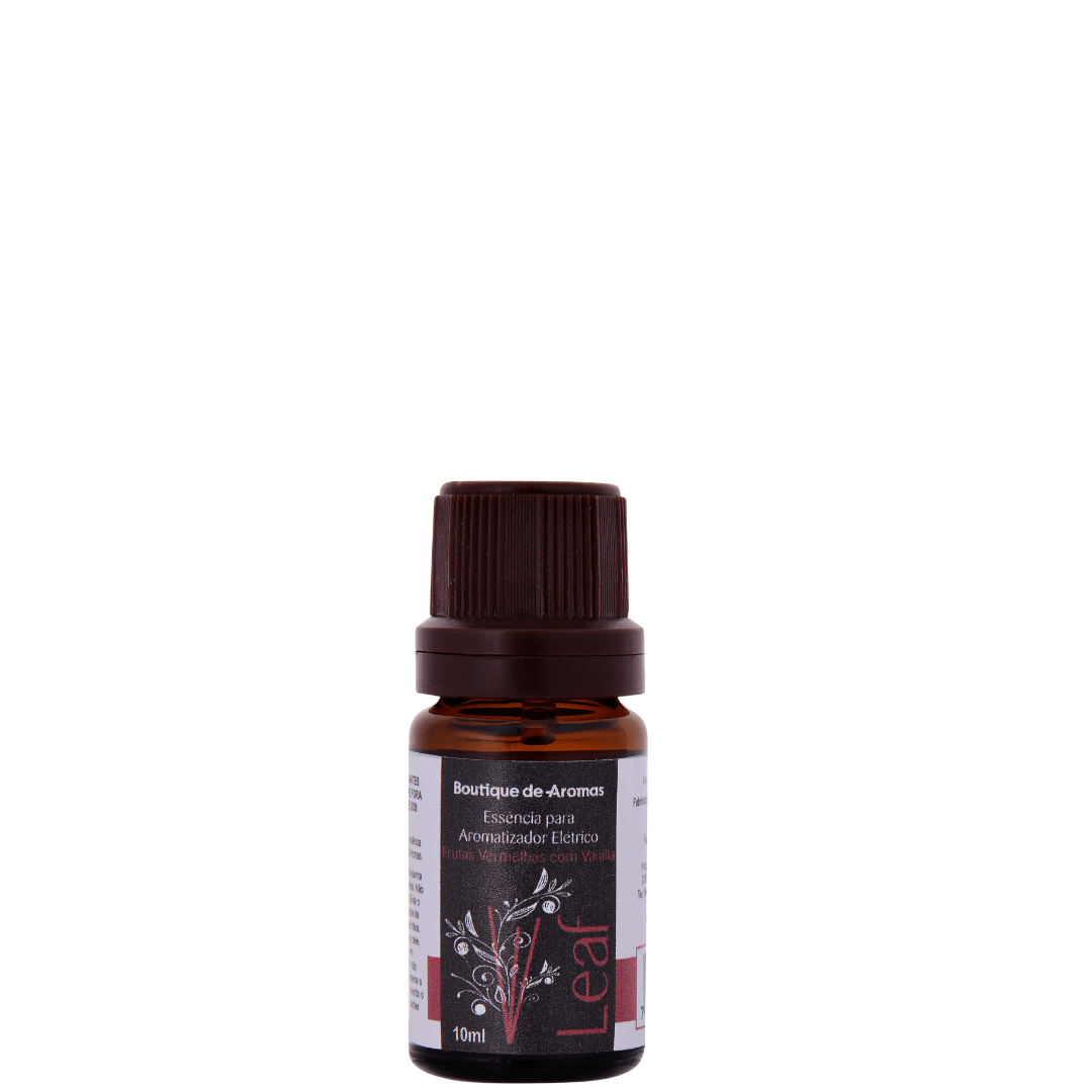 Essência para Aromatizador Elétrico Leaf Frutas Vermelhas com Vanilla - 10ml Boutique de Aromas