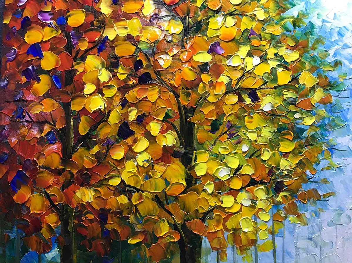 Quadro Pintura Tela moderna sol linda direção caminha 5256: 100cm (A) x 150cm (L) - 5