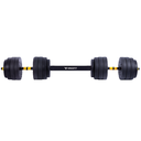 Ver imagem 7 de Halteres Anilha Barra Kit Musculação Peso Academia 30kg Yangfit