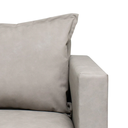 Ver imagem 7 de Sofá 3 Lugares Van Gogh Corino 2 Metros com 2 Almofadas