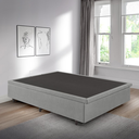 Ver imagem 5 de Cama Box Baú Viúva 120x203x42cm Corino Linho com Pistão a Gás