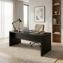 Ver imagem 1 de Escrivaninha Mesa para Escritório 74,5 x 60 x 180cm Preta