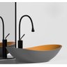 Cuba Apoio Evier Milano Matte Orange Gray Lavabo Banheiro - 3