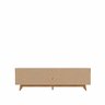 Rack para TV até 75 Polegadas Clint ST (220cm) - Off White/Natural - 7