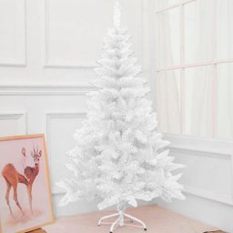 Árvore de Natal Pinheiro Suíço Branco Luxo Premium 346 Galhos 1,50m - Master Christmas - 7