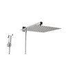 Ducha Inox 30x30 Cm com Desviador e Ducha Manual em Metal - 1