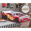 Ver imagem 2 de Cama Quarto Infantil Carro com Colchão Vermelho