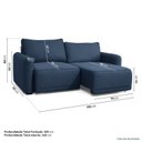 Ver imagem 4 de Sofá Retrátil 190cm Mellow CabeCasa MadeiraOriginals