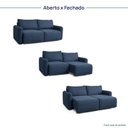 Ver imagem 5 de Sofá Retrátil 190cm Mellow CabeCasa MadeiraOriginals
