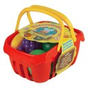 Ver imagem 1 de BRINCANDO DE CASINHA CESTA DE FRUTAS 8604 BRASKIT - Vermelho