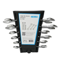 Ver imagem 5 de Kit Jogo de Chave Fixa de Boca em Aço Cromado com Suporte