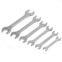 Ver imagem 1 de Kit Jogo de Chave Fixa de Boca em Aço Cromado com Suporte