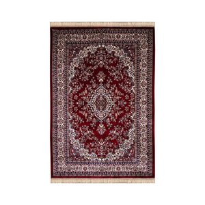 Tapete para Sala Belga Bruxelas 3 Vermelho 1,00x1,40m