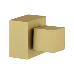 Acabamento para Registro 1.1/4 1.1/2 50mm Quadrado Dourado Fosco Padrão Deca
