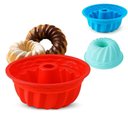 Ver imagem 1 de Forma Silicone Bolo Pudim Assadeira Air Fryer Redonda Furo