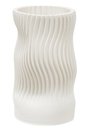 Ver imagem 1 de Vaso Decorativo Ceramica 3d (branco) Torcido 30cm