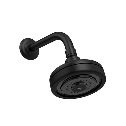 Chuveiro Parede com Tubo Acqua Plus Standart 1990 Black Mate Deca Deca Metais