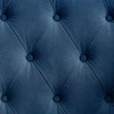 Ver mais imagens de Jogo 2 Poltronas Estofadas Tecido Veludo Elegante para Sala de Espera Aconchegante Pés de Madeira Re