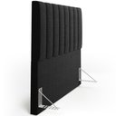 Ver imagem 6 de Cabeceira Cama Box Casal 140 cm Dália W01 Bouclê Preto - Lyam Decor