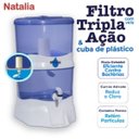 Ver imagem 2 de Filtro Natalia Cristal Branco 14 Litros Todo em Acrilico + Boia e Vela de Carvão Ativo
