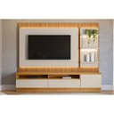 Ver imagem 4 de Módulo São Paulo 58cm P/ Painel de Sala Tauari/off White Fosco - Linea Brasil
