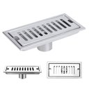 Ver imagem 1 de Ralo Linear Aço Inox 30cm Banheiro Lavabo Area Externa Anti Odor Anti Inseto Higienico Piscina