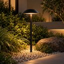 Ver imagem 4 de Espeto de Jardim LED 4W 3000k 52cm em Alumínio Preto Texturizado Luz Externa e-1045 Ideal ST3355