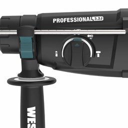 Martelete Perfurador Rompedor Wesco Ws3228k 3,2j 900w 4.800ipm Sds-plus com Maleta e Acessórios 220v - 3 Martelete Perfurador Rompedor Wesco Ws3228k 3,2j 900w 4.800ipm Sds-plus com Maleta e Acessórios 220v - 3