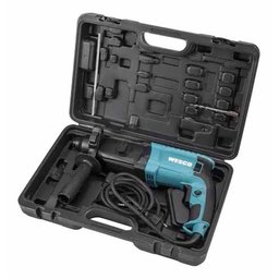Martelete Perfurador Rompedor Wesco Ws3228k 3,2j 900w 4.800ipm Sds-plus com Maleta e Acessórios 220v - 6 Martelete Perfurador Rompedor Wesco Ws3228k 3,2j 900w 4.800ipm Sds-plus com Maleta e Acessórios 220v - 6