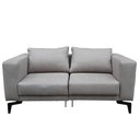 Ver imagem 1 de Sofá Concept 2 Lugares Cor Cinza com Pés Pretos 170cm - 58446