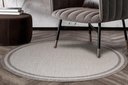 Ver imagem 1 de Tapete Redondo Natural Look Moldura a 150 cm