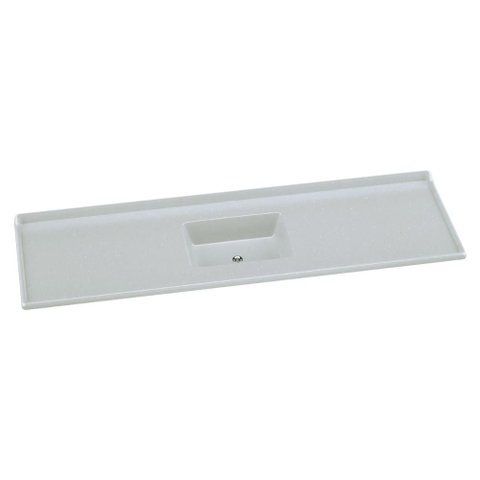 Pia de Cozinha Mármore Sintético 180x55cm Multimóveis CR20483  