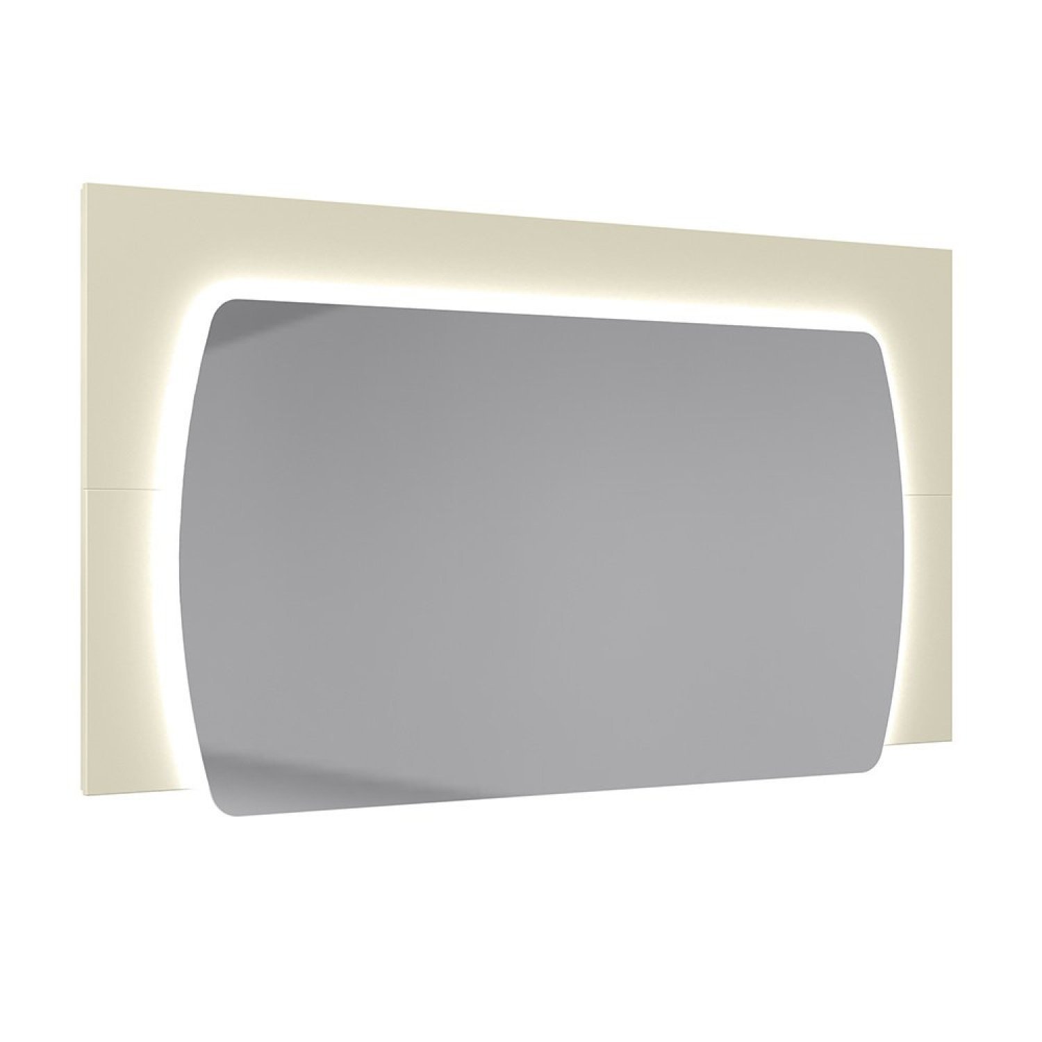 Buffet 4 Portas e Painel com Espelho LED Sublime Gelius Móveis - 8