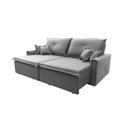 Ver imagem 2 de Sofá Retrátil e Reclinável 226cm 4 Lugares Glamour