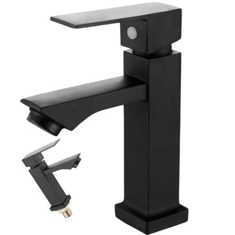 Torneira Banheiro Monocomando Luxo Mesa Pia Bancada Moderna Hotel Pousada Restaurante Lavanderia Var